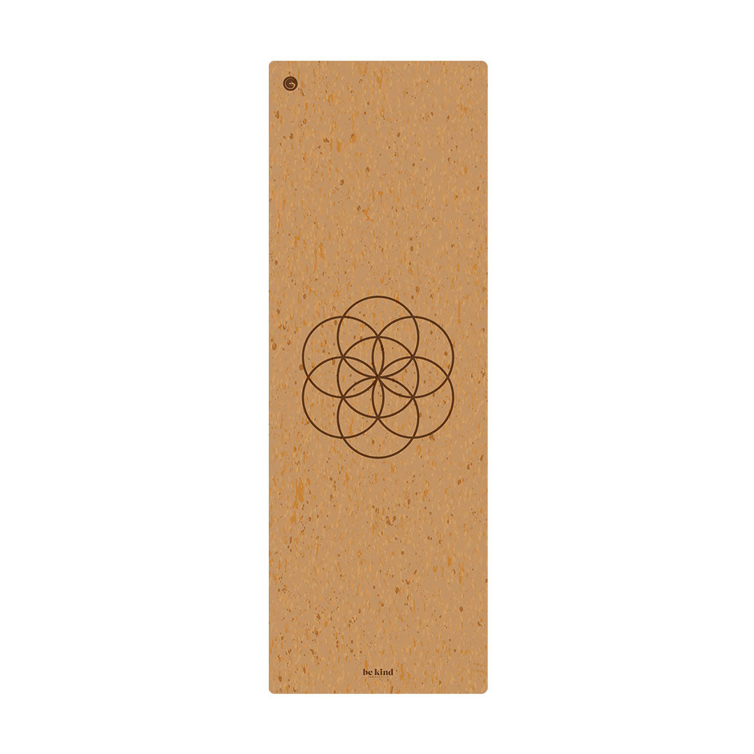 BE KIND X GECKO Cork Yoga Mat Bundle