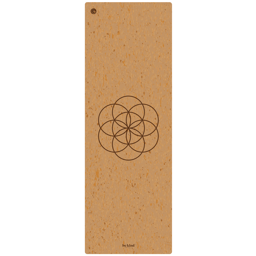 Cork Yoga Mat & Strap Bundle